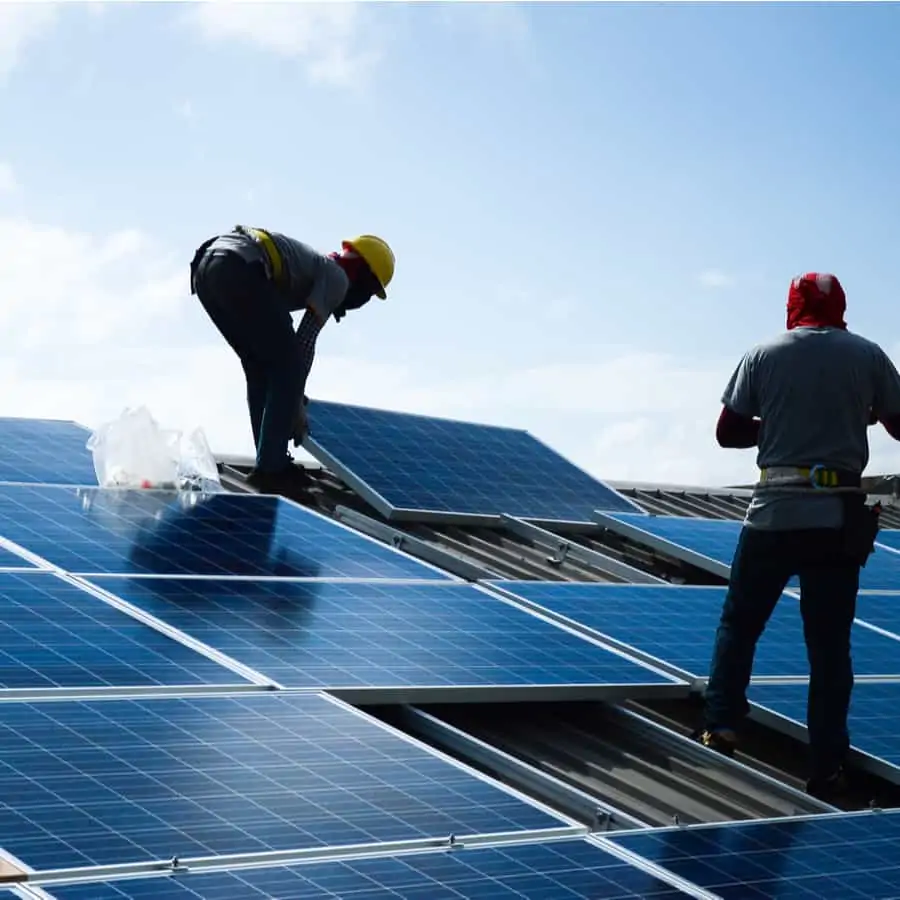 Solar panel installation in varLocationName, varStateShort
