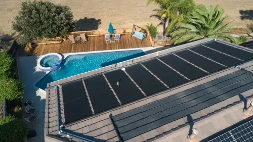 Solar Pool Heater Installation